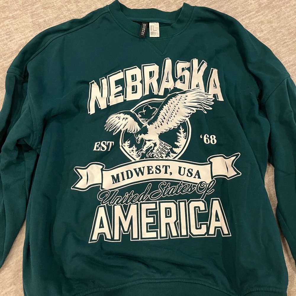 Forever 21 Nebraska Crewneck